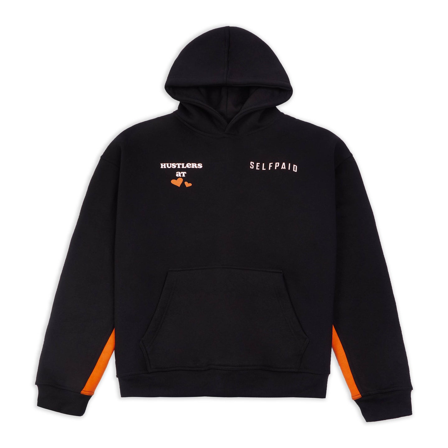 Hustlers At Heart Black Hoodie